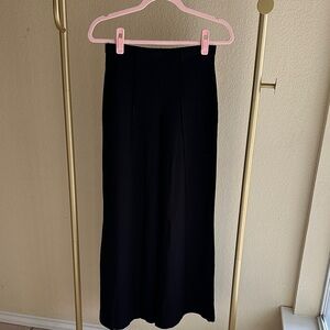 Max Studio Black Wide Leg Ponte Pants